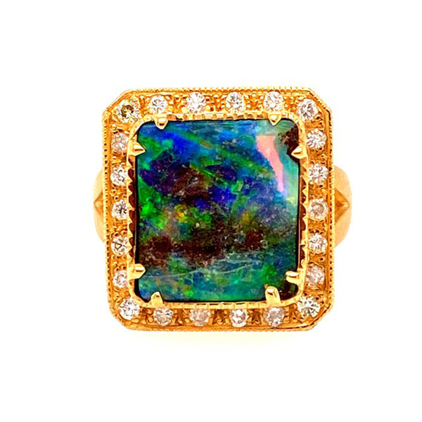 Australian Opal Ring