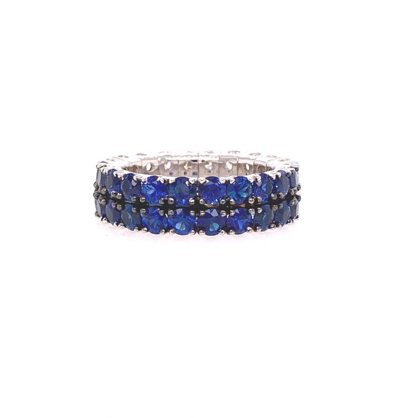 Flexible Diamond  and sapphire band