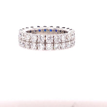 Flexible Diamond  and sapphire band