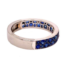 2 Row Sapphire Band