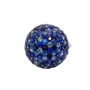 Sapphire Ball Ring