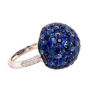 Sapphire Ball Ring