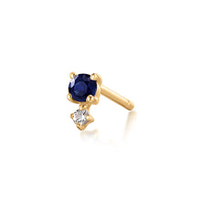 Birthstone Stud Earring