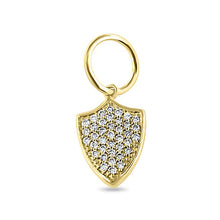 diamond shield charm