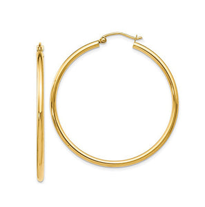 Gold Hoop Earring